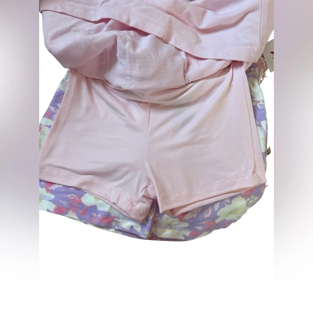 Bearpaw Floral Purple and Pink  Skirt